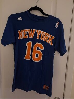 Vintage Adidas Steve Novak New York Knicks "The Go-To Tee